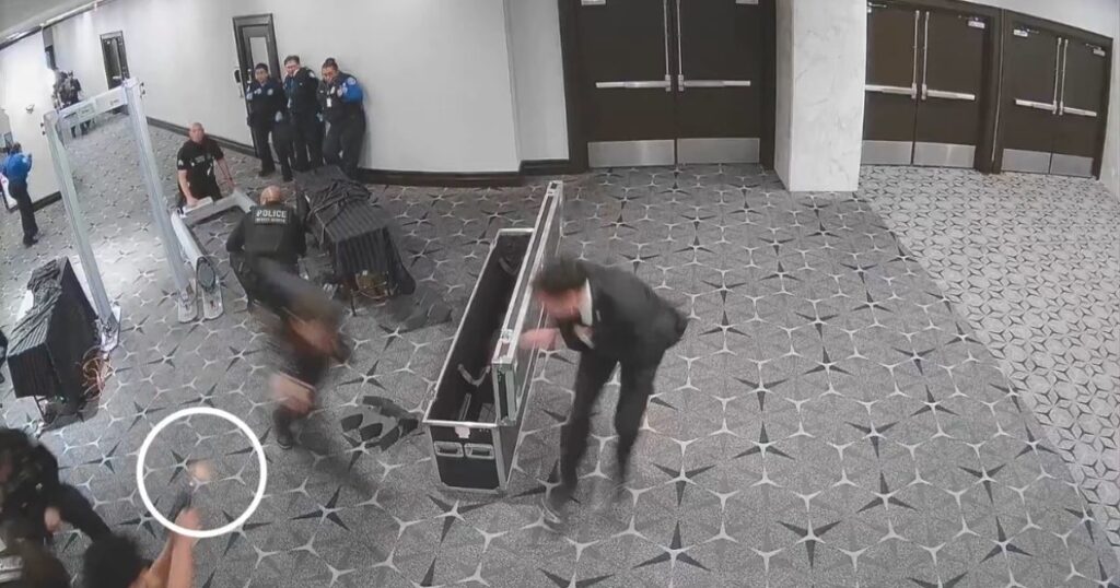 DOJ Releases High-Res Footage of Cole Allen Shooting a Secret Service Officer During His Attempt to Assassinate Trump at the WHCD (VIDEO)