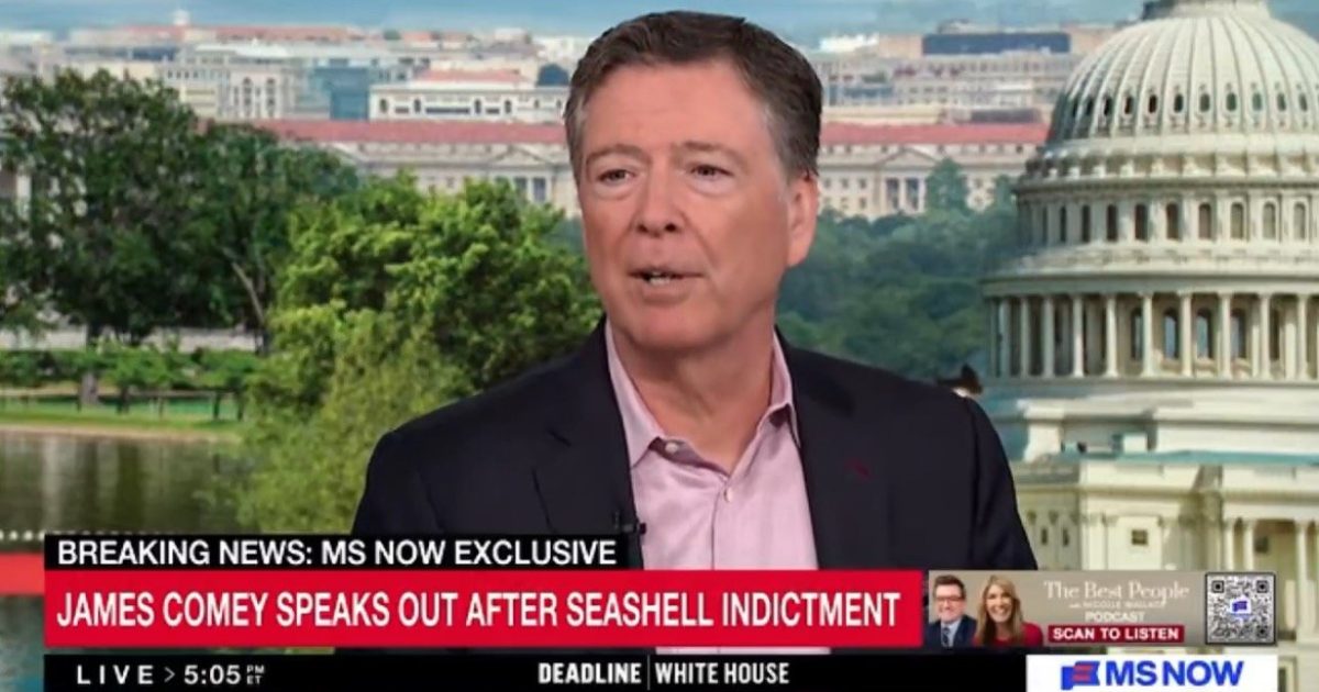 Comey Refuses to Talk About the Other Evidence Federal Prosecutors Have Against Him in First Media Appearance Since Indictment (VIDEO)