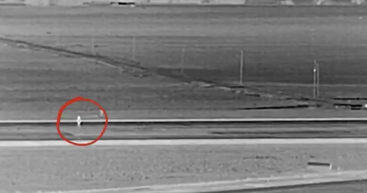 WATCH: Wild Thermal Footage Shows Moment Trespasser Walked on Denver Runway in Front of Frontier Airlines Plane
