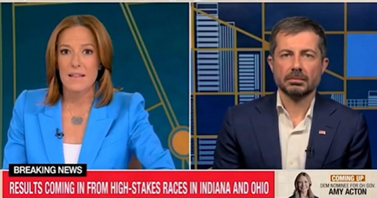 Jen Psaki and Pete Buttigieg Have a Case of the Sadz Over Anti-Trump Republicans Who Lost Primaries in Indiana This Week (VIDEO)