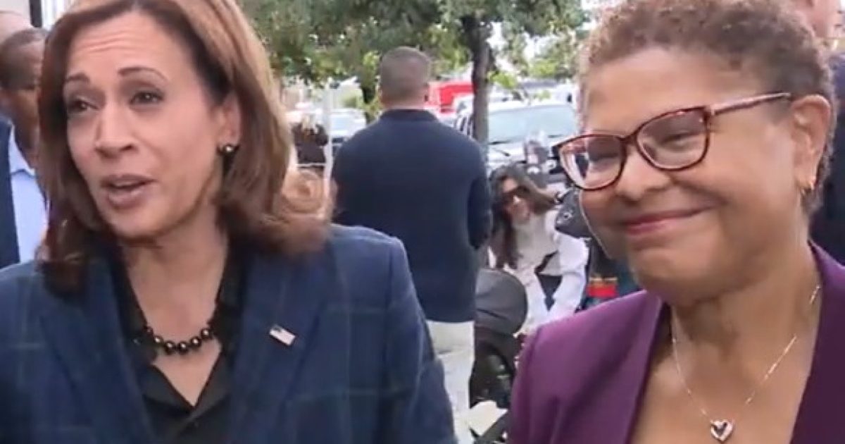 Kamala Harris Endorses Disastrous Los Angeles Mayor Karen Bass for Reelection – Claims She Stamped Out Crime and Homelessness