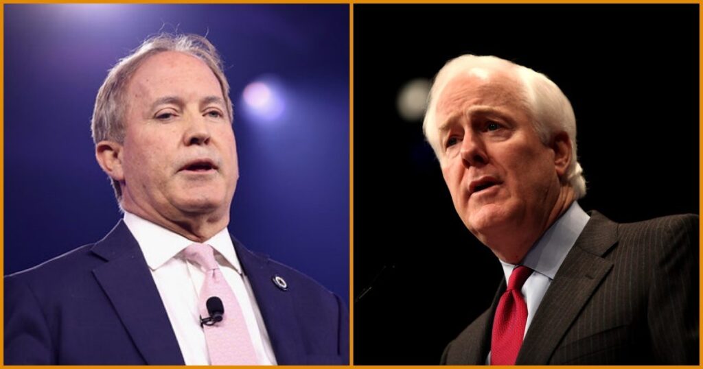 SHOWDOWN IN LONE STAR STATE: Cornyn Calls on Support from Democrats — Paxton Leading Big in Prediction Polls – Voting Ends at 8 Central