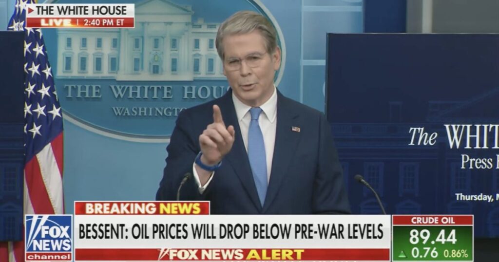Scott Bessent Just Ended Gavin Newsom’s Entire Argument Over Proposed 100% Tax on Trump Anti-Weaponization Payouts in Five Words