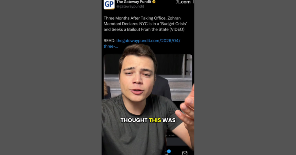 Victor Reacts: Another Expensive Lesson on the Failures of Socialism – NYC Is Broke! (VIDEO)