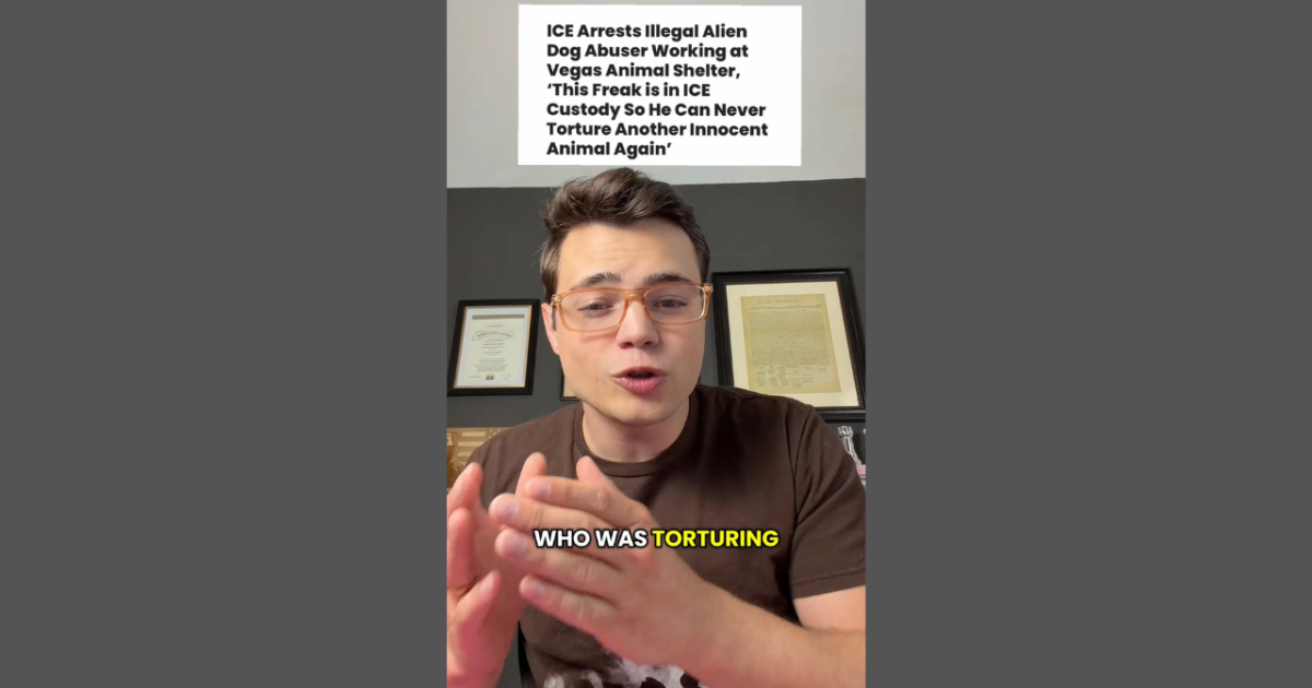 Victor Reacts: Will the Left FINALLY Care About Deportations? Illegal Alien Animal Abuser Arrested (VIDEO)