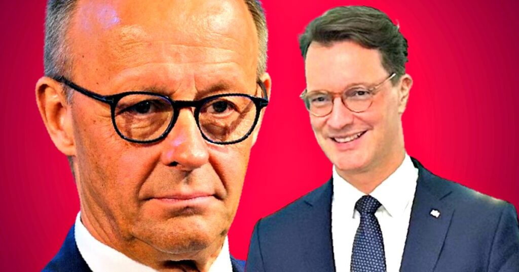 Failing German Chancellor Friedrich Merz on the Ropes as His CDU Party Plans ‘Palace Coup’ To Enthrone Young and Popular Hendrik Wüst in His Place