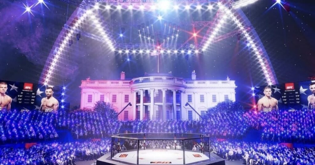 White House Comms Team NUKES the Weather Channel for Claiming UFC Freedom 250 to Be Ruined by Weather and Mosquitos: “Bullsh*t Clickbait Headline” Written by “Friendless Loser”