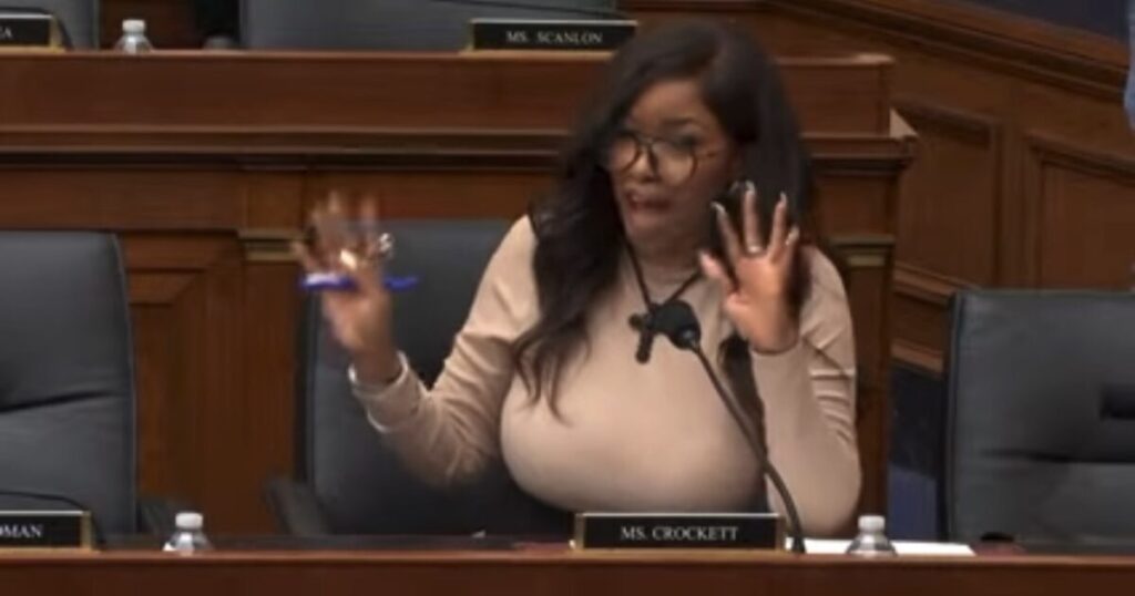 (VIDEO) Rep. Jasmine Crockett Goes on Racist Screaming Rant Against White Men, Attacks Charlie Kirk and Claims Alveda King Can’t Represent MLK