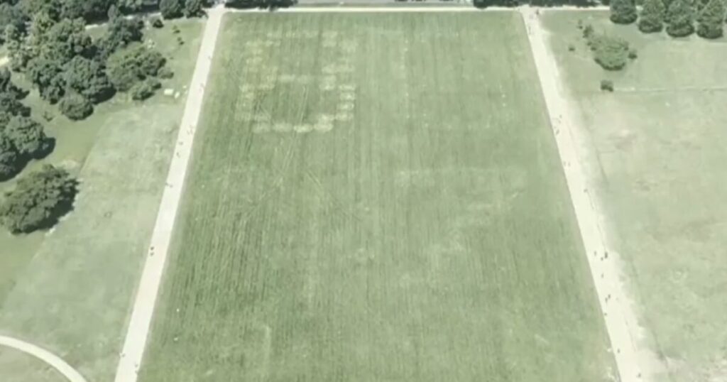 JUST IN: US Park Police Investigating After Violent Leftists Vandalize National Mall With “86 47” Message (VIDEO)