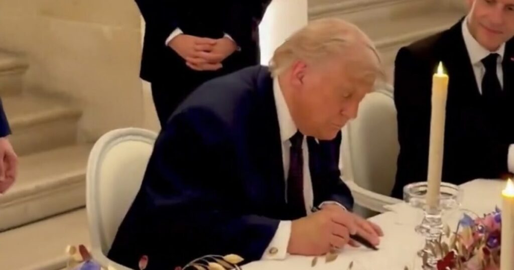 JUST IN: US and Iran Officially Sign Memorandum of Understanding After Moving Friday Signing Ceremony to Wednesday – UPDATE: Trump Signs MOU During Dinner at Palace of Versailles (VIDEO)