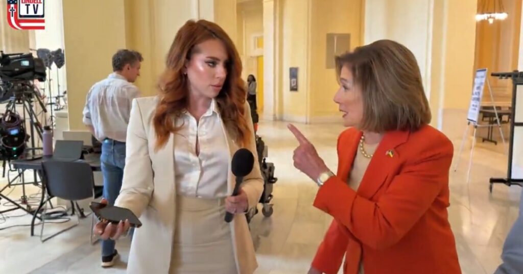 “Shut Up! – Get Away!” – Pelosi Snaps at Lindell TV Reporter Over January 6 Questions (VIDEO)