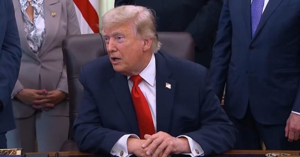 President Trump Rips Into Mitch McConnell During Oval Office Event (VIDEO)