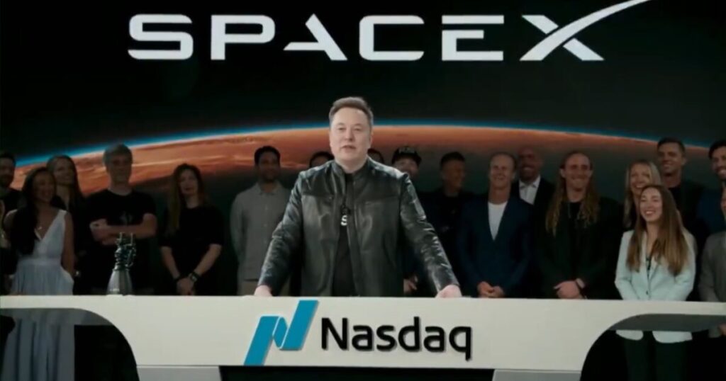 Elon Musk Officially World’s First Trillionaire as SpaceX Makes Debut on Nasdaq – Musk Rings Opening Bell (VIDEO)