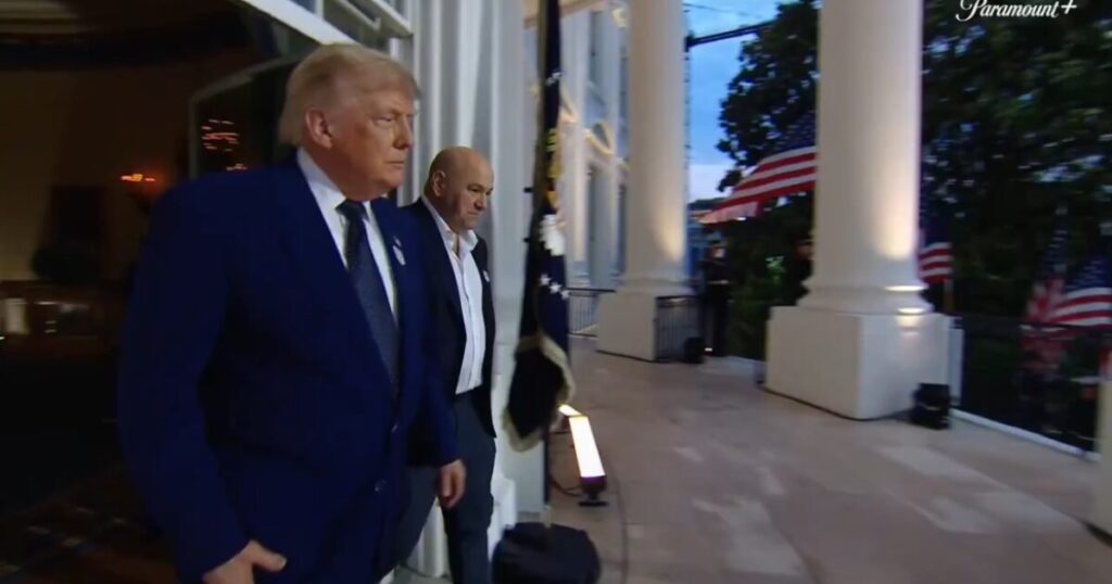 President Trump and Dana White Make Grand Entrance at UFC Freedom 250 (LIVE FEED OF FIGHT)