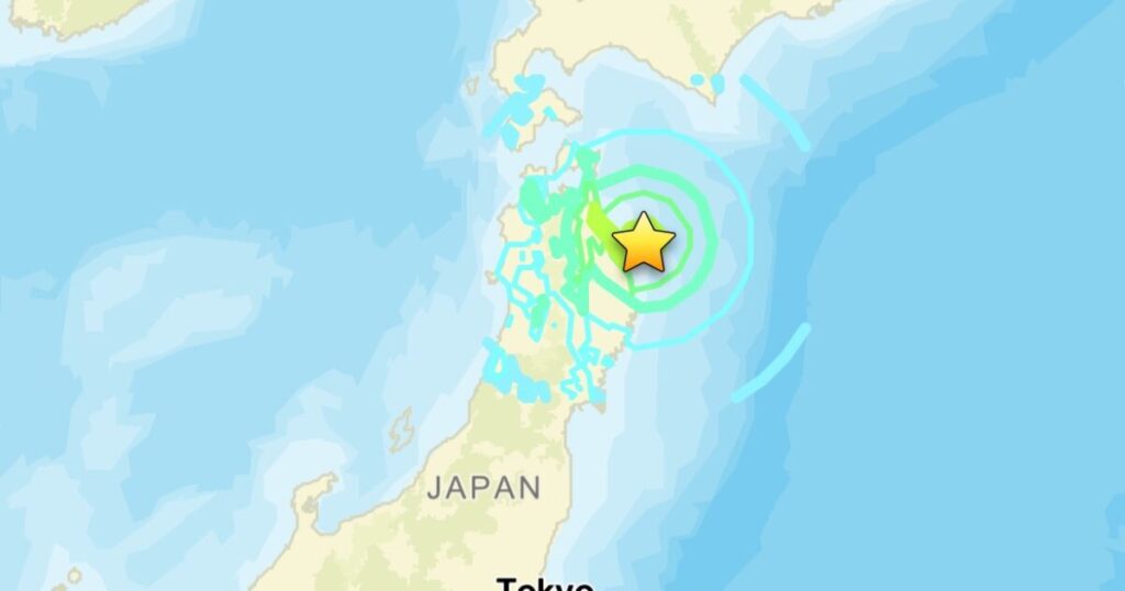RING OF FIRE: Powerful Magnitude 6.9 Earthquake Hits Northern Japan