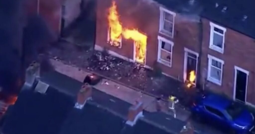 Northern Ireland Erupts After Sudanese Asylum Seeker Charged in Brutal Stabbing — Migrant Houses Torched as Angry Crowds Take Over Belfast (VIDEO)
