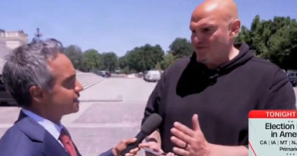 Senator John Fetterman Slams Fellow Democrat Graham Platner as a ‘Creep’ (VIDEO)