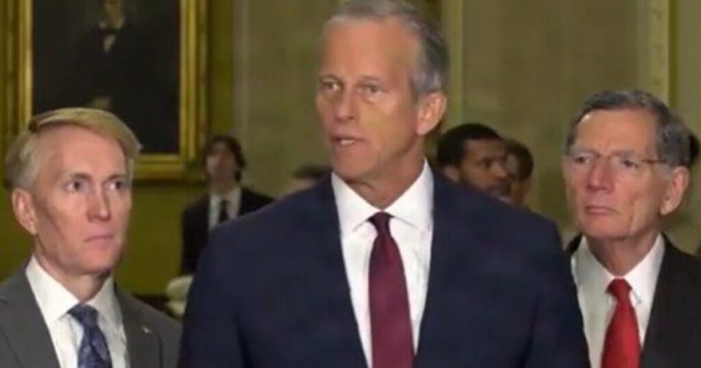 Profiles in Cowardice: GOP Senators Already Turning on Acting DNI Chief Bill Pulte as Democrat Senator Mark Warner Huddles with John Thune (VIDEO)