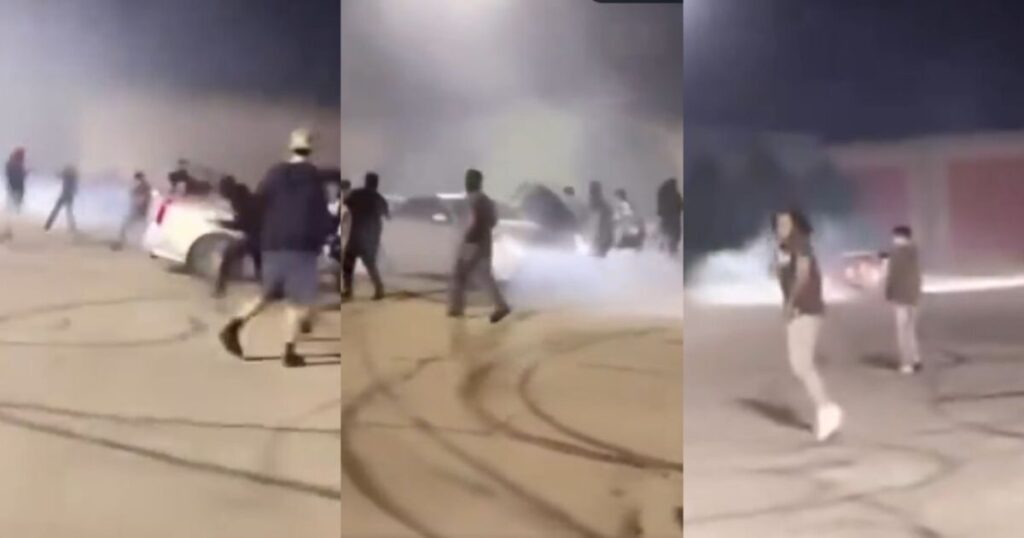 Automatic Gunfire Erupts During Chicago Car Sideshow, Gunman Kills Indiana Man in Parking Lot Bloodbath (VIDEOS)