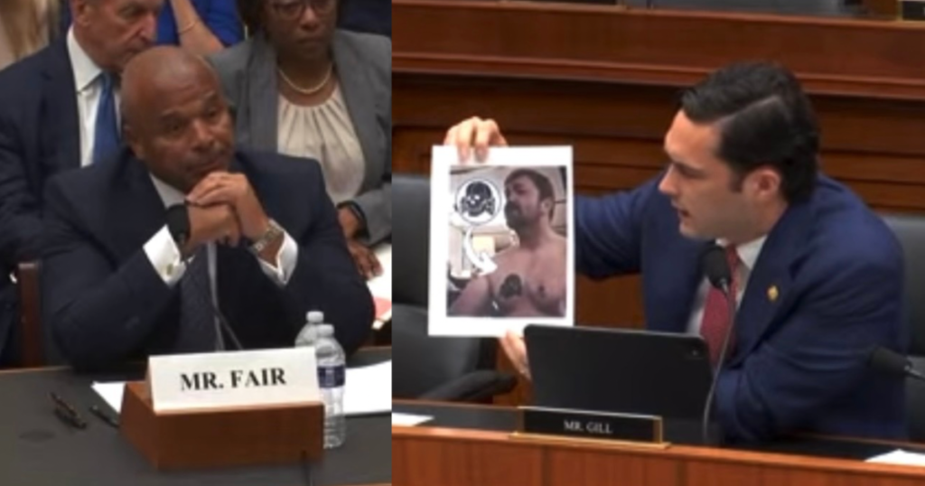 WATCH: Rep. Brandon Gill Grills CEO of SPLC Over Hegseth Tattoo vs Graham Platner Tattoo, Calling Pro-Lifers White Supremacists