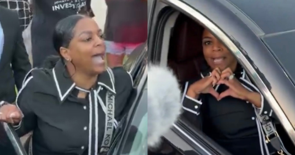 WATCH: Karmelo Anthony’s Grandmother Riles Up Crowd Chanting “Racist! Biased! Prejudiced!” Outside Courthouse – Claims White People Can Do “Whatever the F*ck They Want”