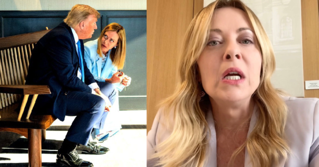“I Am Astonished!” – Triggered Italian PM Giorgia Meloni Lashes Out at Trump Over Claim She “Begged” for Photo, Deputy PM Cancels Trip to US (VIDEO)