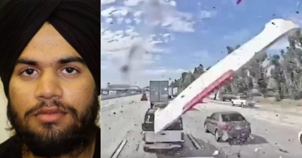 BREAKING: Outrage After Illegal Alien Semi-Truck Driver Who Killed 3 People in Fiery SoCal Crash Sentenced to JUST OVER FOUR YEARS by Democrat Judge