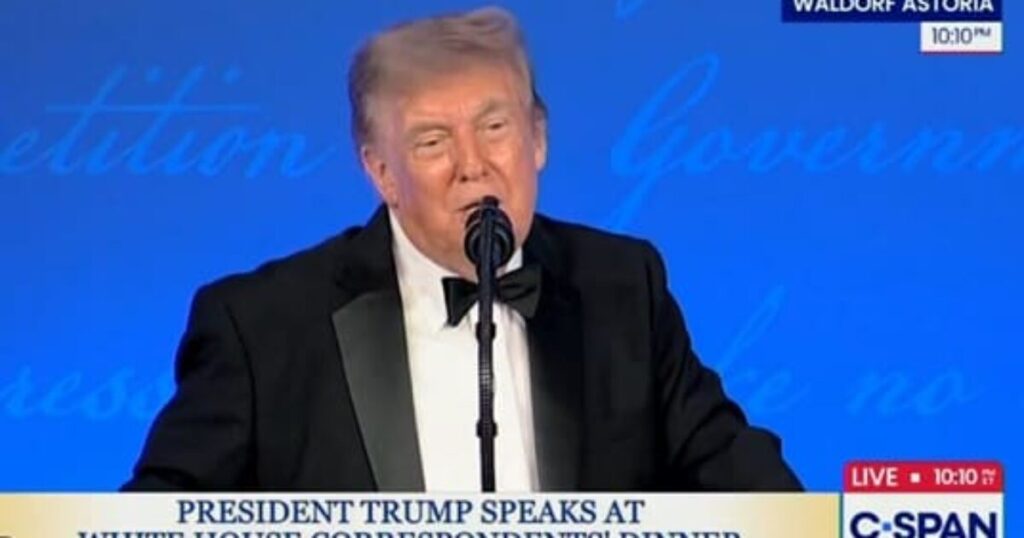 Journalists Who Have Spent Years Comparing Trump to Hitler, Complain That His WHCD Jokes Were Mean Spirited