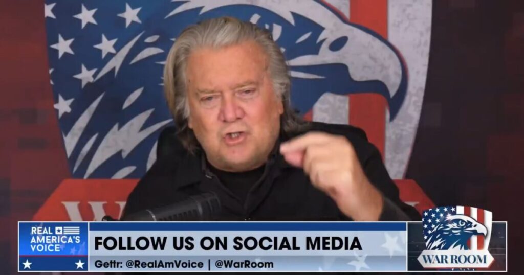 Another Leak: Someone at White House Leaks Election Investigation Information to Slimy MSNOW – So They Can Frame the Narrative – Steve Bannon Goes Off