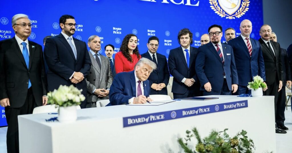JUST IN: Trump Says Board of Peace Reached Agreement for Complete Disarmament of Hamas