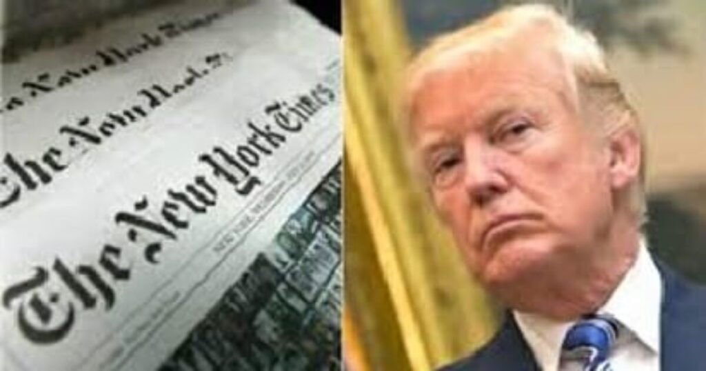 NEW: Trump Goes Off on New York Times After Failed Attempt to Toss Defamation Lawsuit, Says He’ll “Continue to Hold The Times and their ‘Comrades’ in the Mainstream Media Accountable”