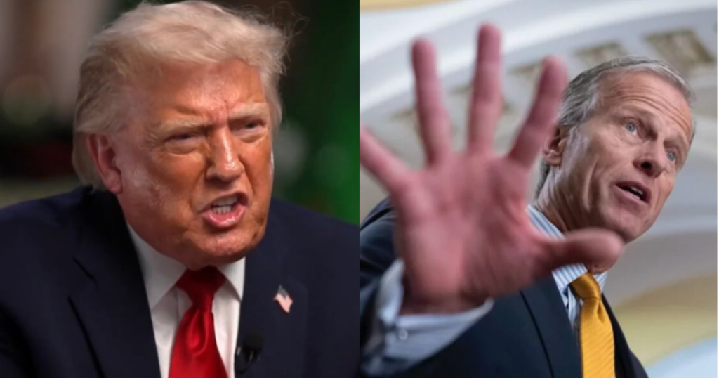 RINO John Thune Lashes Out at Trump Amid Criticism Over SAVE Act – “Show Me How We Get an Outcome”