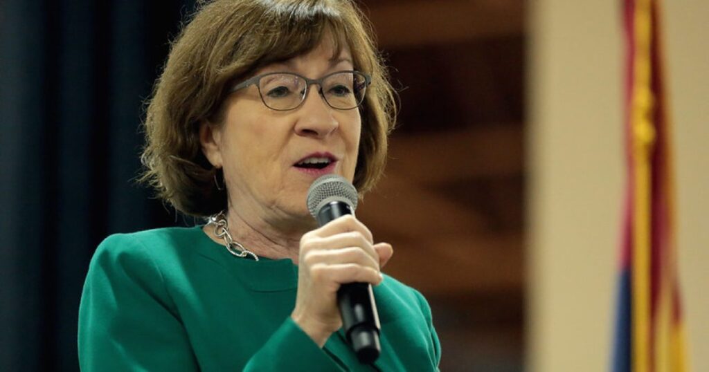 BREAKING: RINO Senator Susan Collins Will Vote “NO” on Todd Blanche’s Attorney General Nomination – Gives List of Reasons For ‘No’ Vote