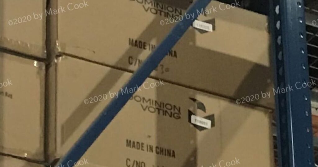 Paper Audits Are Necessary When China-Made Parts Are Embedded in Election Machines 