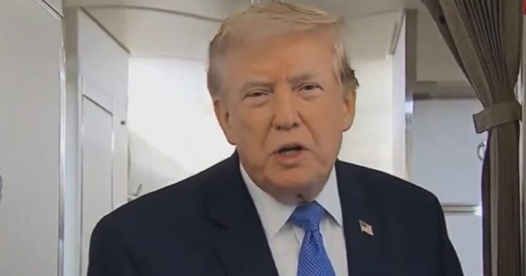WATCH: Trump Trolls ABC Reporter, Says He’ll Put Weaponization Fund “Back on the Table” if Todd Blanche Isn’t Confirmed