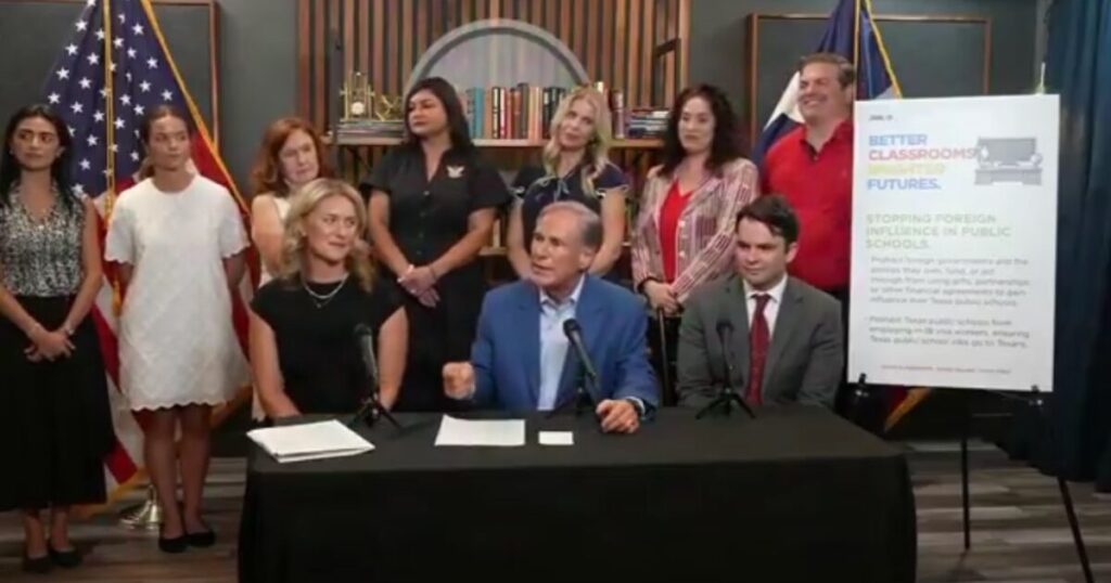 Texas Gov Abbott Responds to Minnesota AG Keith Ellison’s Lawsuit and Demands to Extradite ICE Agent with FIRE (VIDEO)