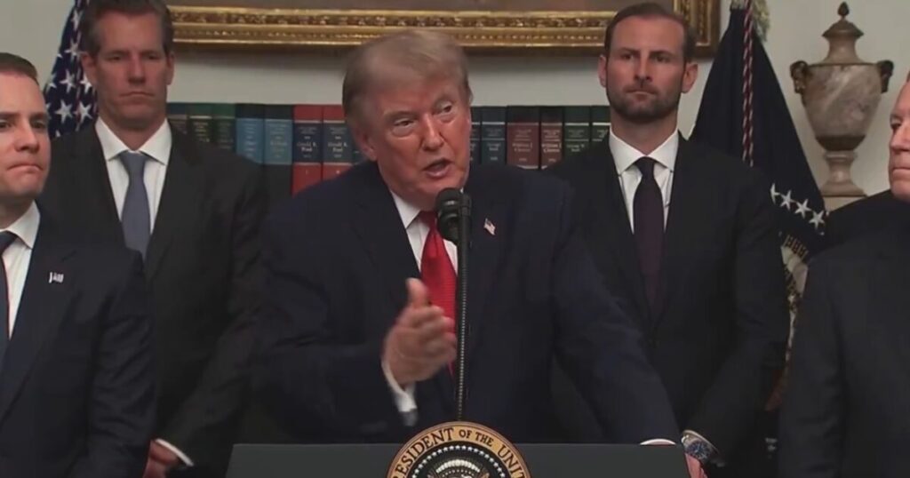 President Trump Goes Off on Federal Reserve Governors During Summit with Crypto CEOs and Financial Executives (VIDEO)