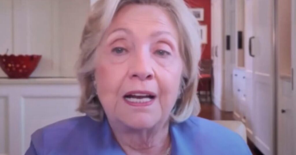 Hillary Clinton Admits Far-Left Candidates Give the GOP a ‘Very Effective Attack’ Against Democrats (VIDEO)