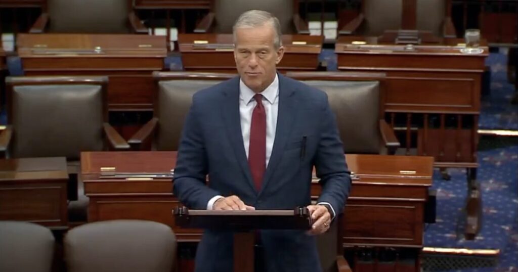 BETRAYAL IN THE SWAMP: Turncoat John Thune Sends Senate Home for 37 Days — But Schedules 11 Pro Forma Sessions to BLOCK Trump from Making Recess Appointments