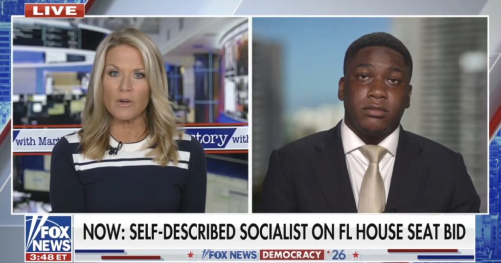WATCH: Anti-ICE Socialist Democrat Candidate Elijah Manley CONFRONTED by Martha MacCallum After Dodging Basic Question on Illegal Immigration