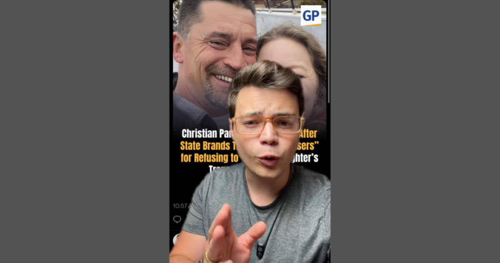 Victor Reacts: Transgender Ideology Will Take Children From Christian Parents (VIDEO)