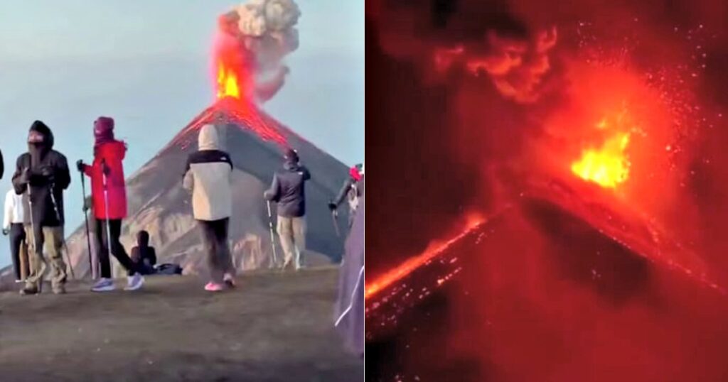 Eruption of Volcano Fuego Sends Guatemala on High Alert – Hundreds of Tourists and Villagers Evacuated (VIDEOS)