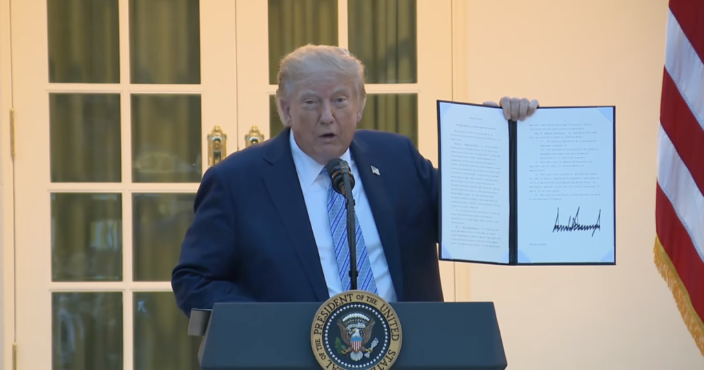 WATCH LIVE: President Trump Hosts Rose Garden Dinner With Outdoorsmen After Signing Executive Orders Easing Hunting and Fishing Regulations – 7 PM ET