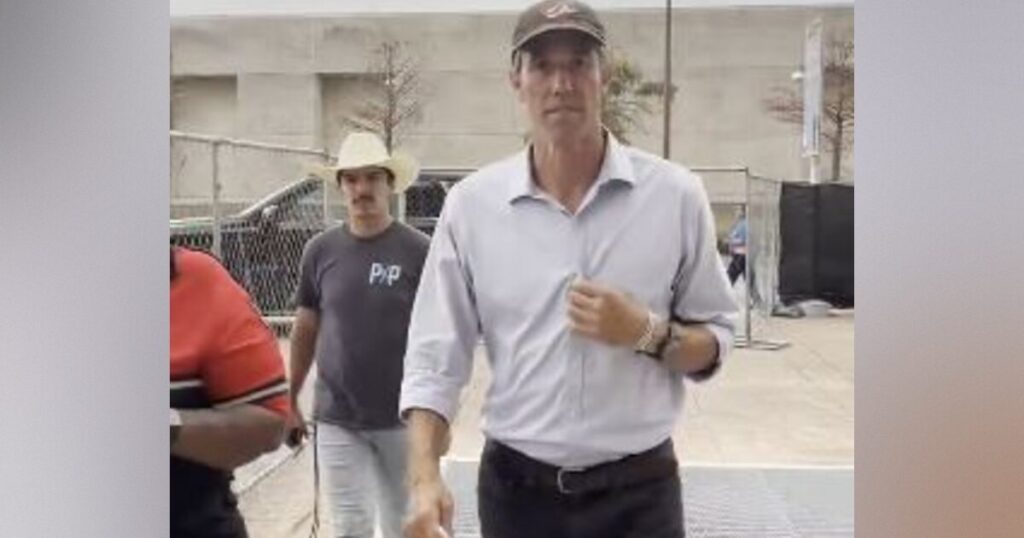EPIC! TGP Reporter Confronts Beto O’Rouke Outside Democrat Counter Protest! “Is God Non-Binary?” (VIDEO)