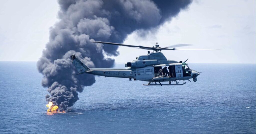 WATCH: US Southern Command Forces Destroy Drug Trafficking Vessel Refueling Stations in Eastern Pacific