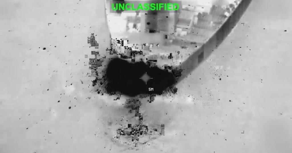 CENTCOM Releases Unclassified Footage of US Military Strikes on IRGC Targets (VIDEO)