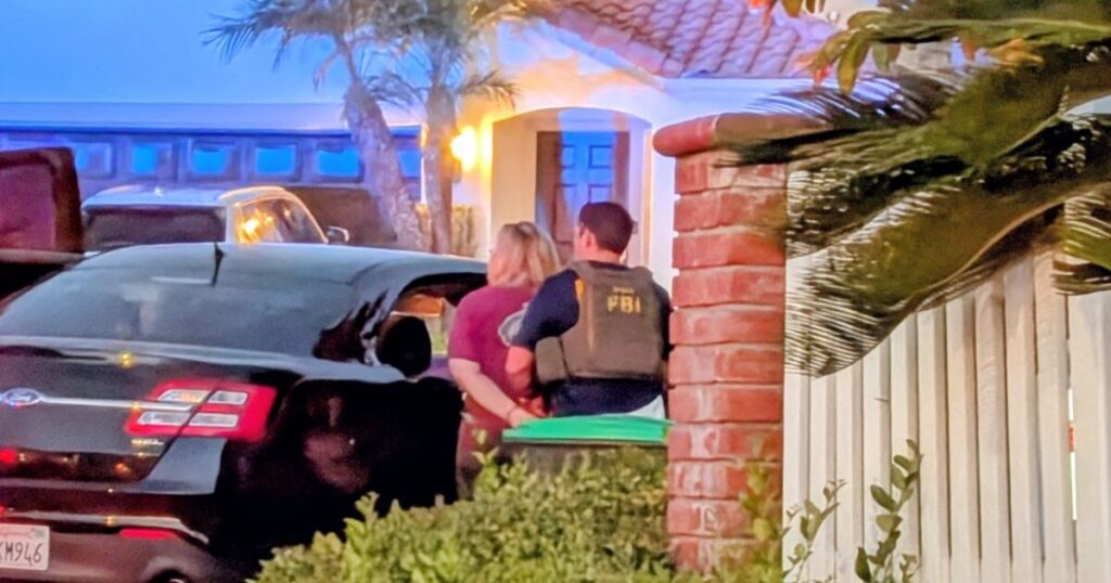 SoCal: Orange County Woman Shocked as FBI Agents Arrest Her For Stealing More Than 0,000 From High School Football Team in Pre-Dawn Raid