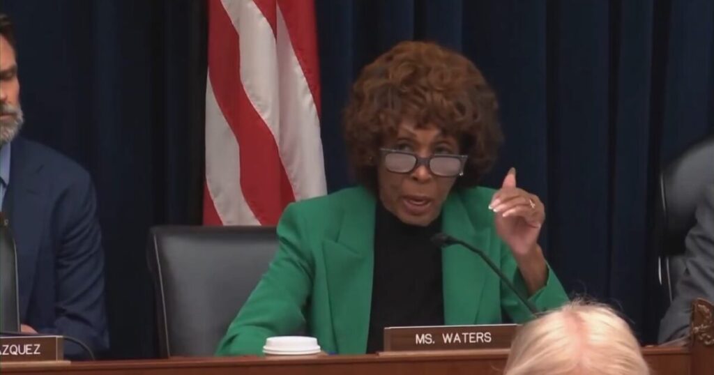 88-Year-Old Maxine Waters Repeatedly Yells Over Treasury Secretary Scott Bessent as He Tries to Answer Question About Inflation (VIDEO)