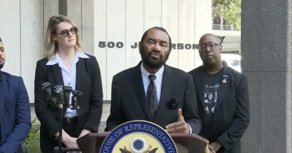 Whacko Rep. Al Green Demands Free Transgender Treatments for Illegal Aliens – Says Transgender Illegals Face “Hazardous Conditions” (VIDEO)