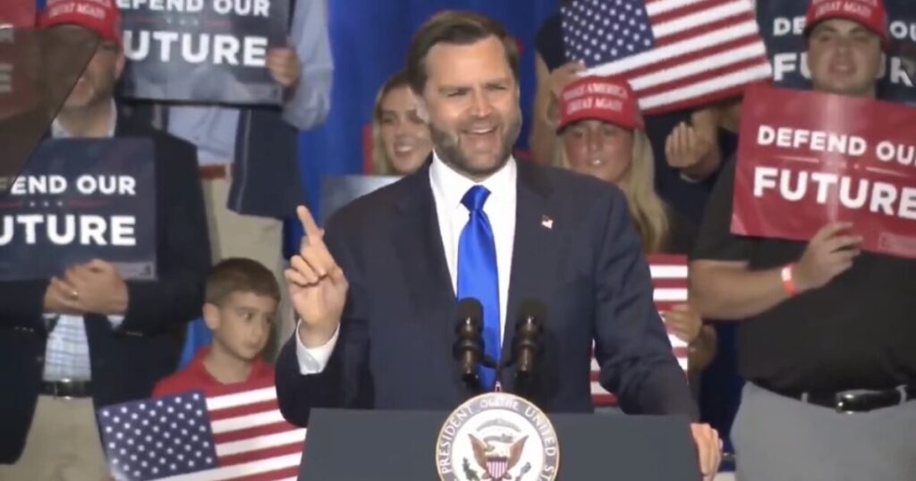 LOL! Vance Calls the Far Left “the Fart Left” During North Carolina Stop – “I Promise That Was an Accident” (VIDEO)